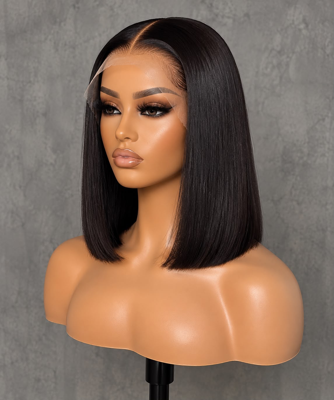 Lumina Straight Bob 13x4 Frontal Wig 8–14 inch